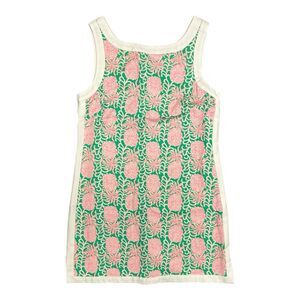 Lilly Pulitzer Green & Pink Pineapple Print Sleeveless Romper